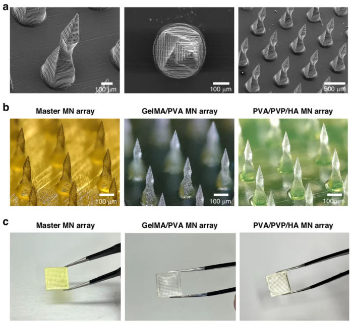 spiral microneedles